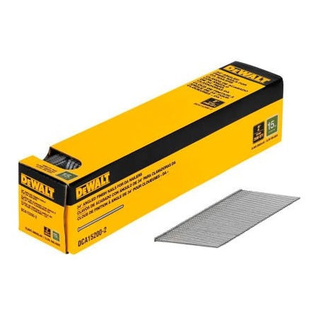 Dewalt Collated Finishing Nail, 15 ga, Angled DCA15200-2